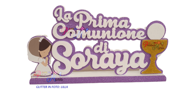 LA PRIMA COMUNIONE DI + NOME E/O SAGOMA