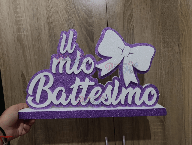 IL MIO BATTESIMO CON FIOCCO O PERSONAGGIO