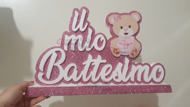 IL MIO BATTESIMO CON FIOCCO O PERSONAGGIO