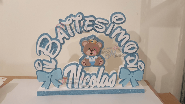 ARCO IL BATTESIMO DI CON NOME+PERSONAGGIO